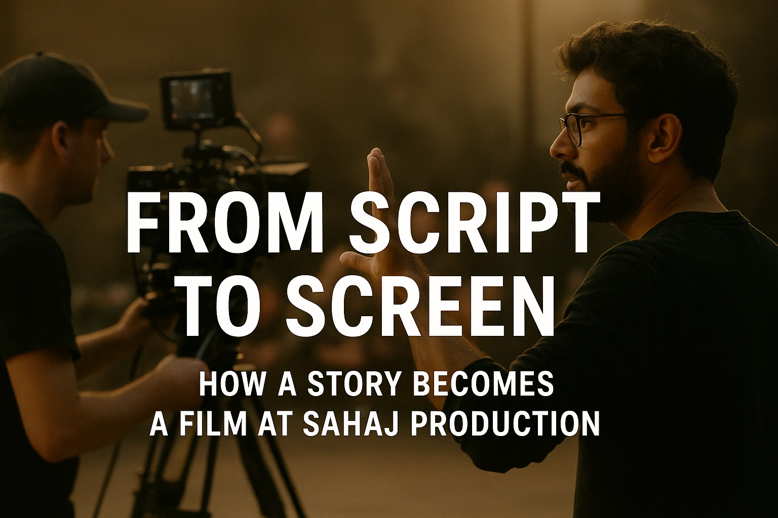 From Script To Screen: How A Story Becomes A Film At Sahaj Production